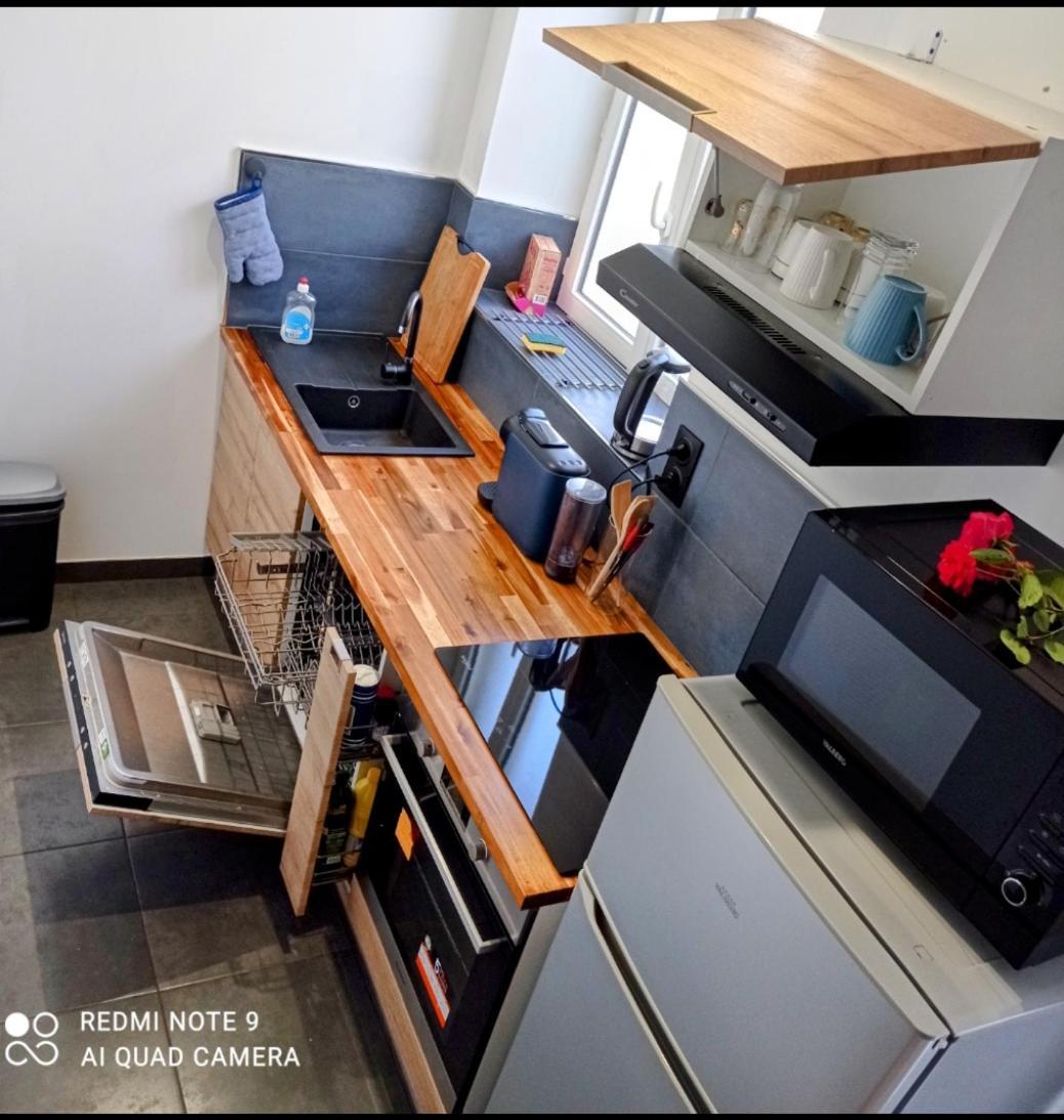 Maisonnette Tout Confort Parking Prive Brest Chambre photo
